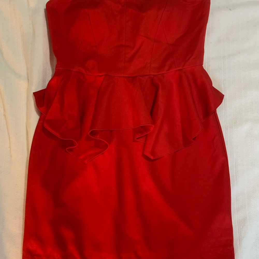 3/$35 SALE Peplum Mini Dress
